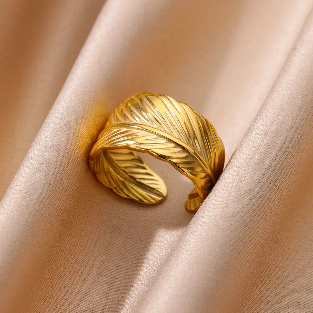 Chunky Gold Open Ring