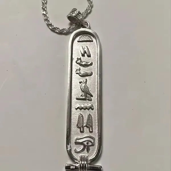 Egyptian Symbol Name Necklace