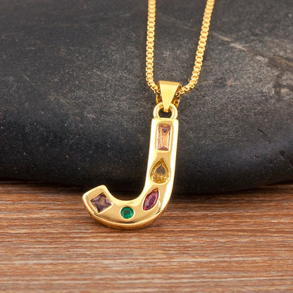Pavé Initial Necklace