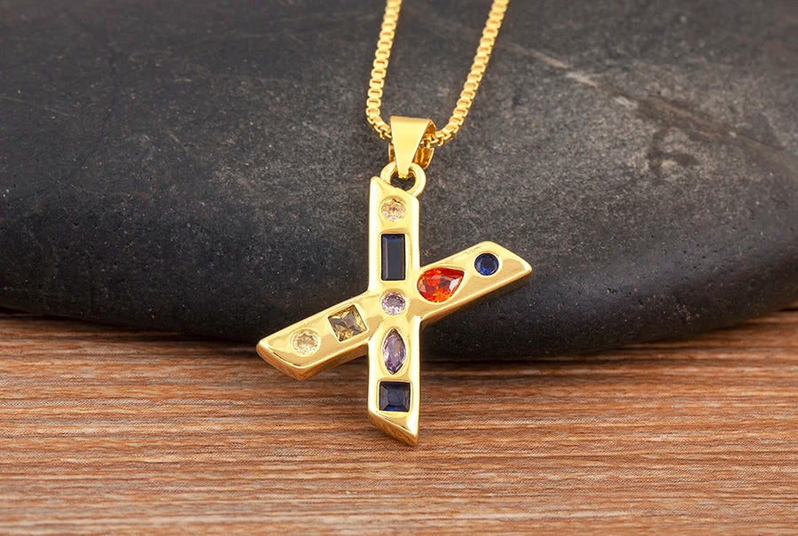 Pavé Initial Necklace