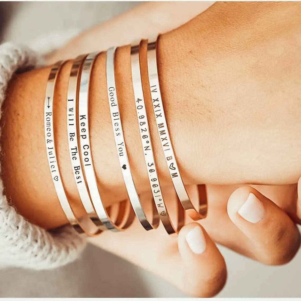 Personalised Bar Bracelet