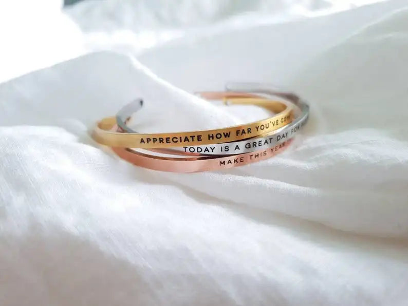Personalised Bar Bracelet