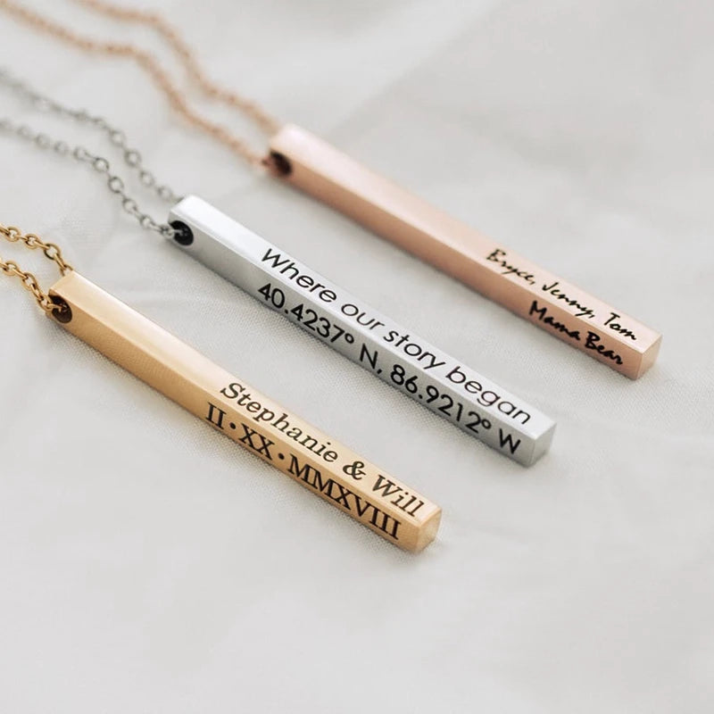 Personalised Bar Bracelet