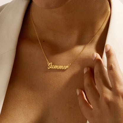 Cursive Custom Name Necklace