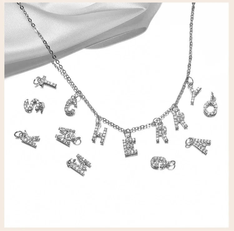Name & Initial Pendant Necklace