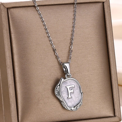 Y2K Drip Initial Necklace