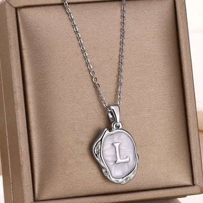 Y2K Drip Initial Necklace