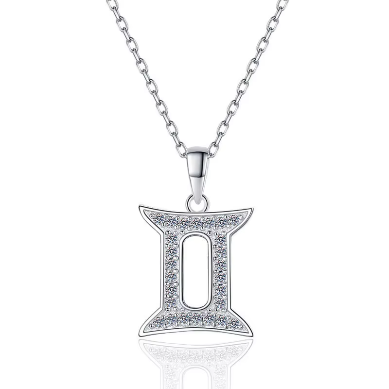Zodiac Moissanite Necklace