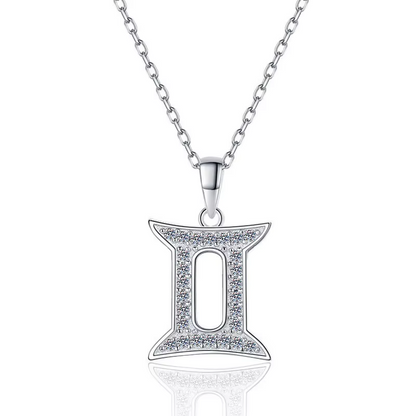 Zodiac Moissanite Necklace