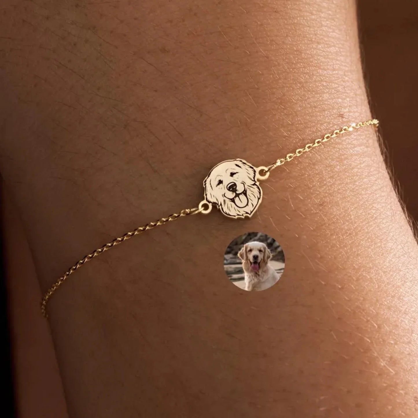 Personalised Pet Portrait Bracelet