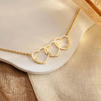 Personalised Heart Name Necklace