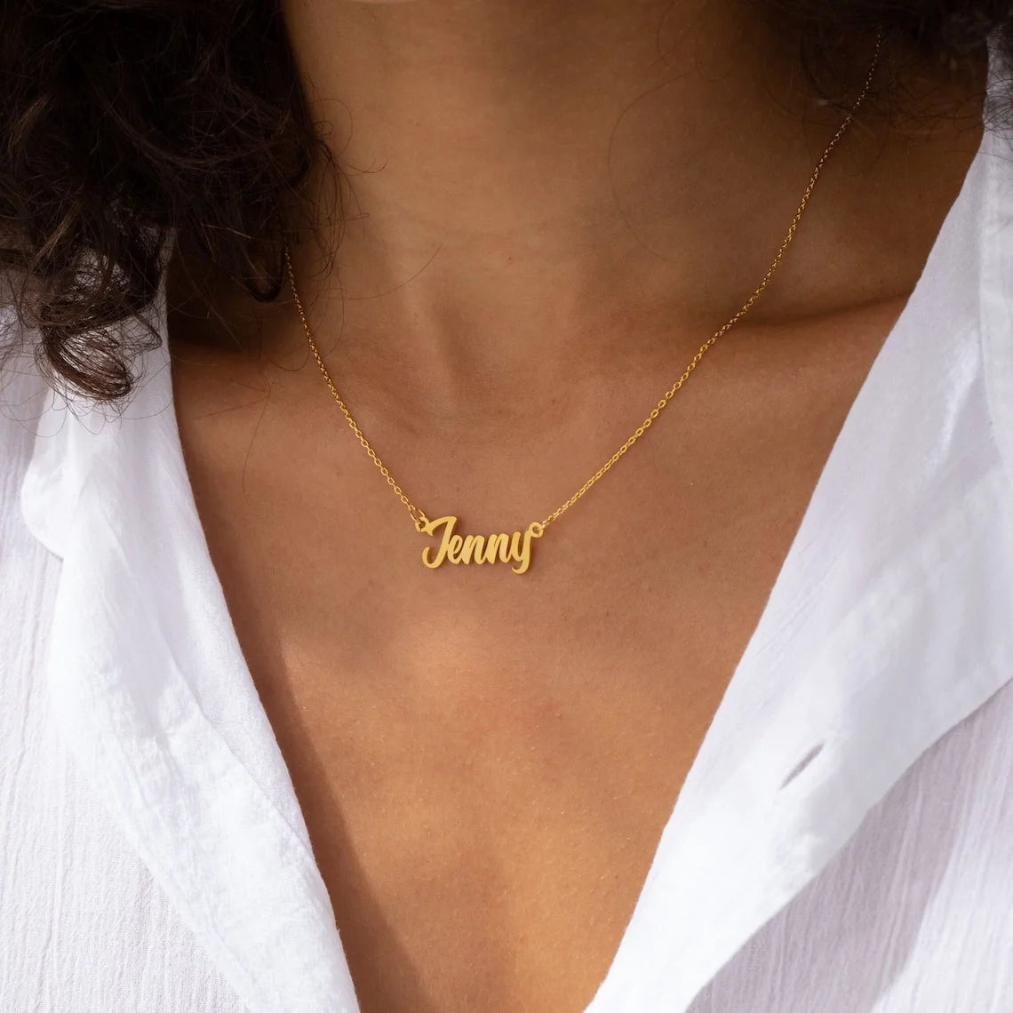 Cursive Custom Name Necklace