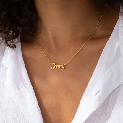 Cursive Custom Name Necklace