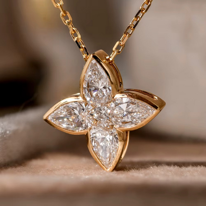 Bloom Moissanite Necklace
