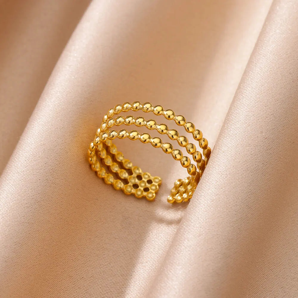 Chunky Gold Open Ring