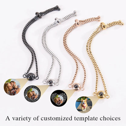 Custom Photo Projection Bracelet