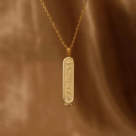 Egyptian Symbol Name Necklace