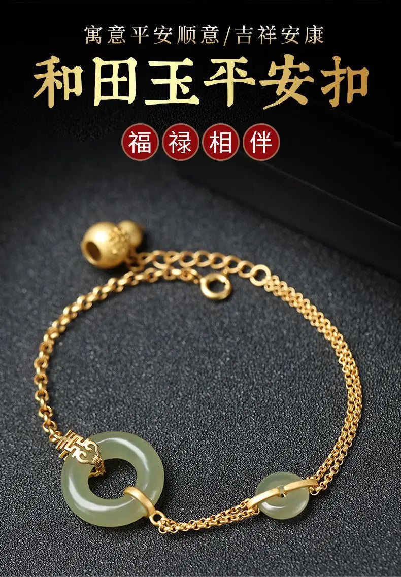 Jade Gourd Bracelet