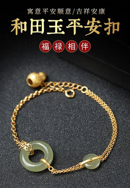 Jade Gourd Bracelet