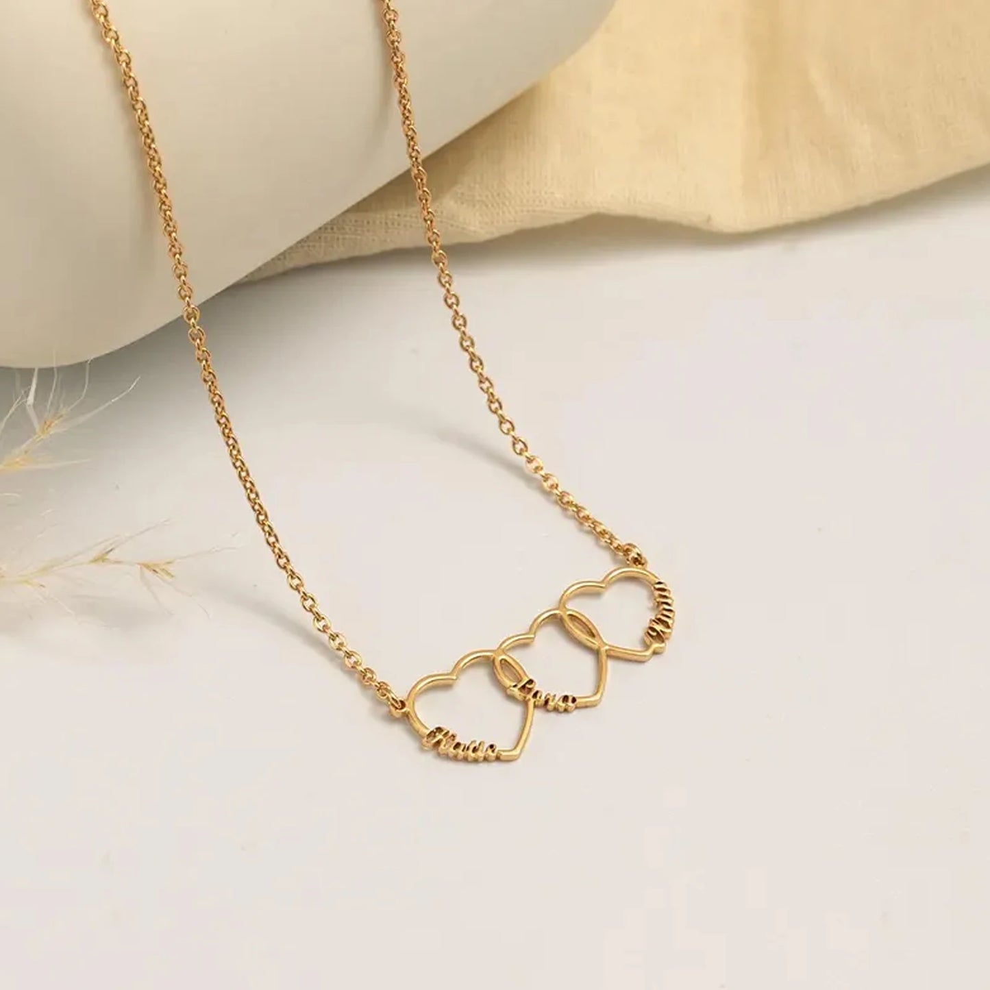 Personalised Heart Name Necklace