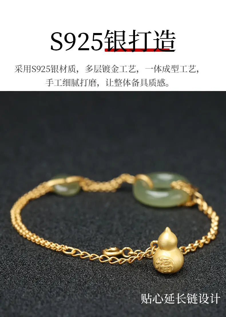Jade Gourd Bracelet