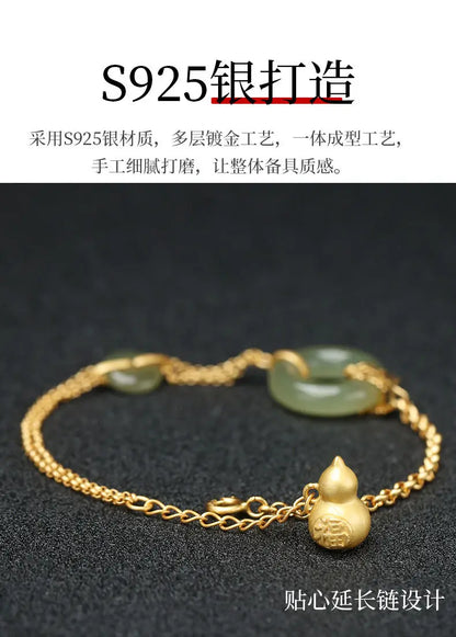 Jade Gourd Bracelet