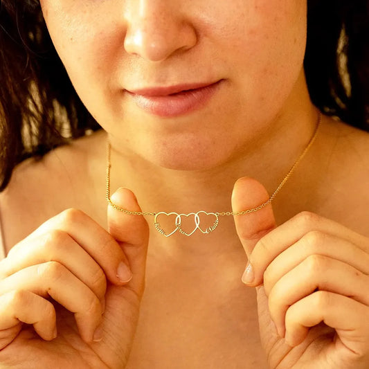 Personalised Heart Name Necklace