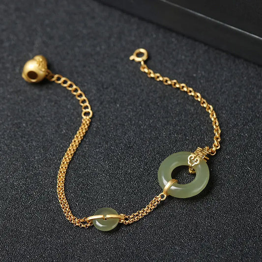 Jade Gourd Bracelet