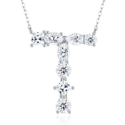 Moissanite Letter Necklace