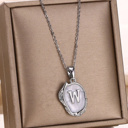 Y2K Drip Initial Necklace