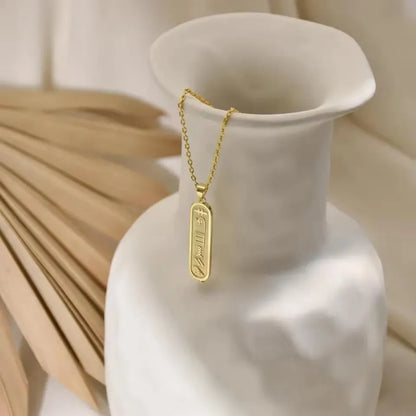 Egyptian Symbol Name Necklace