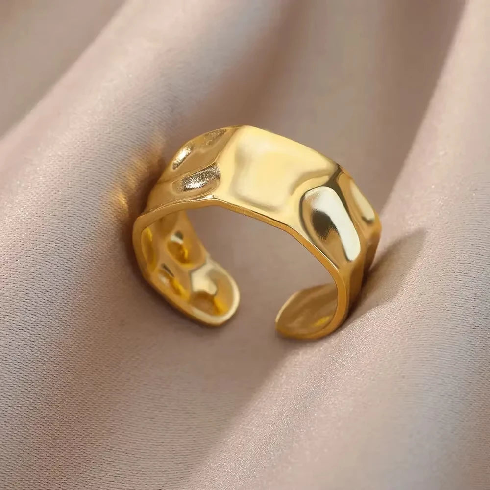 Chunky Gold Open Ring