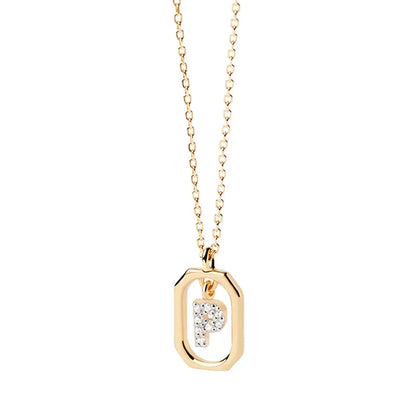 Sterling Silver Initial Necklace