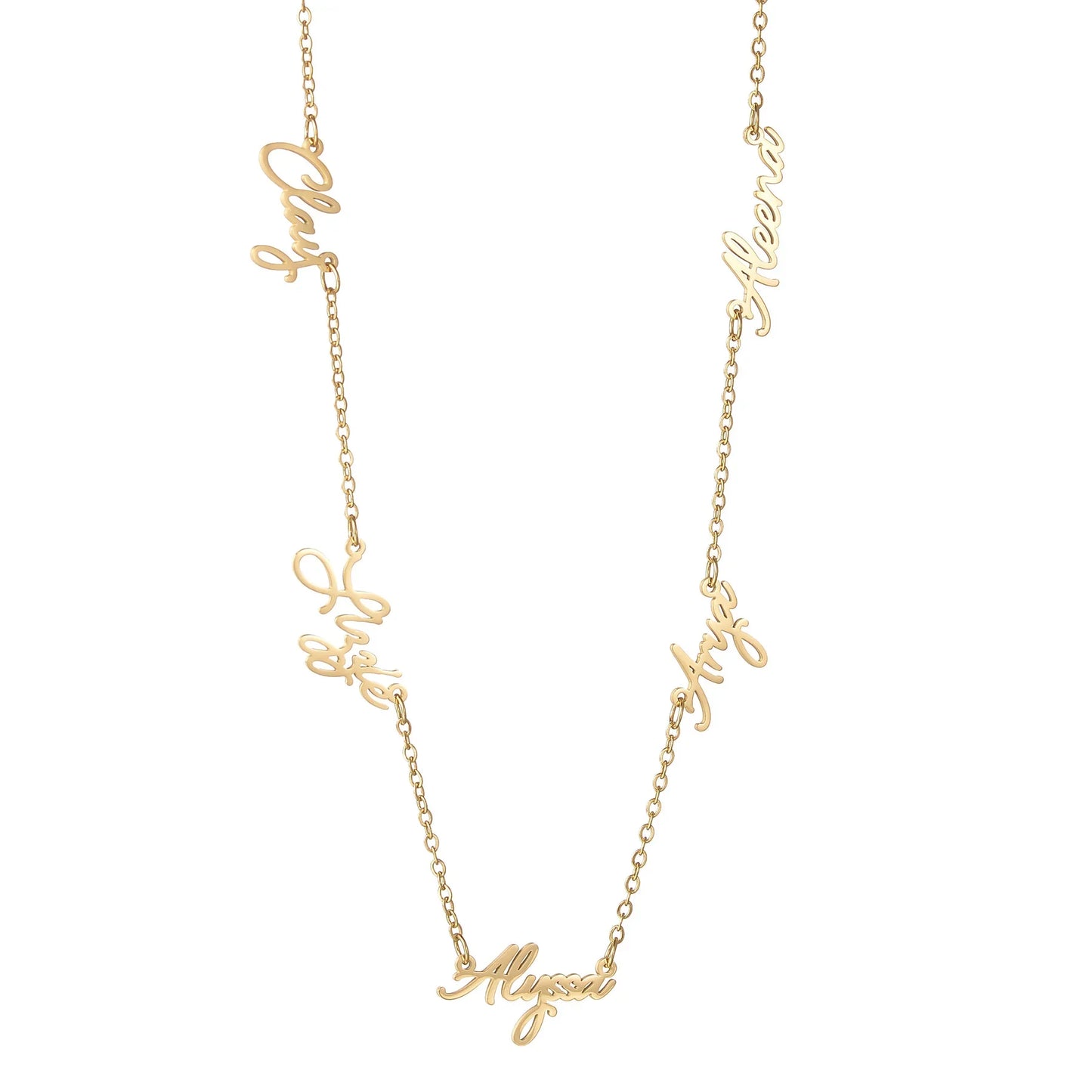 Personalised Multi-Name Necklace