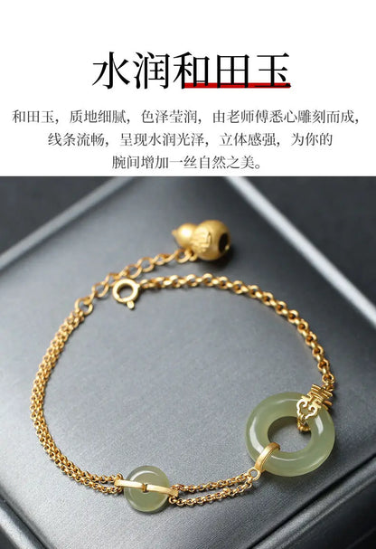 Jade Gourd Bracelet
