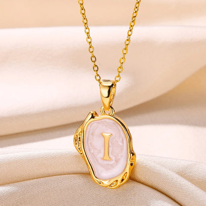 Y2K Drip Initial Necklace