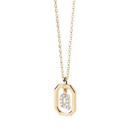 Sterling Silver Initial Necklace