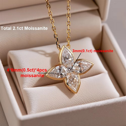 Bloom Moissanite Necklace