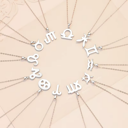 Zodiac Moissanite Necklace
