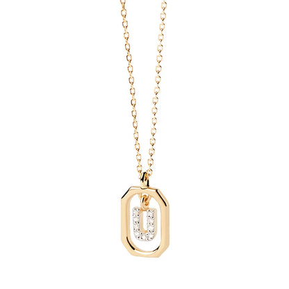 Sterling Silver Initial Necklace