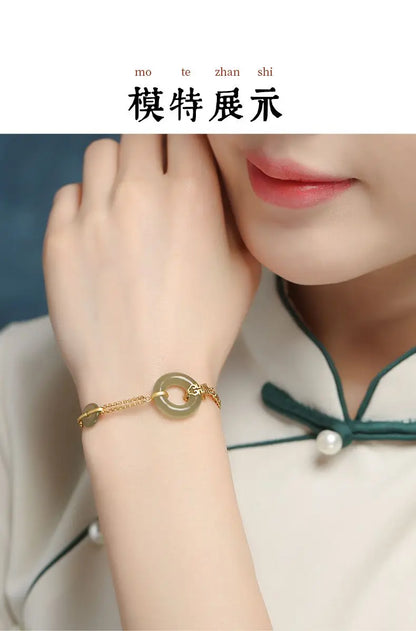 Jade Gourd Bracelet