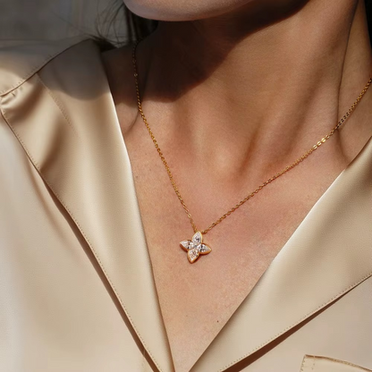 Bloom Moissanite Necklace