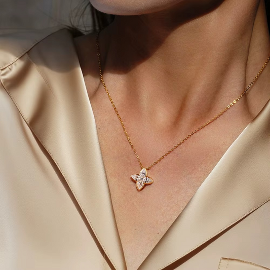 Bloom Moissanite Necklace