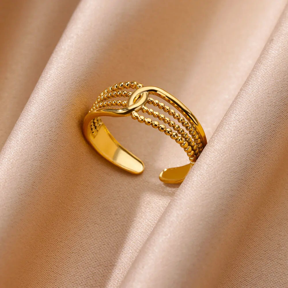 Chunky Gold Open Ring