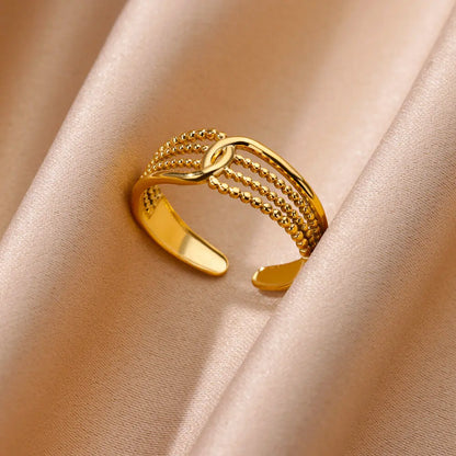 Chunky Gold Open Ring