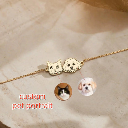 Personalised Pet Portrait Bracelet