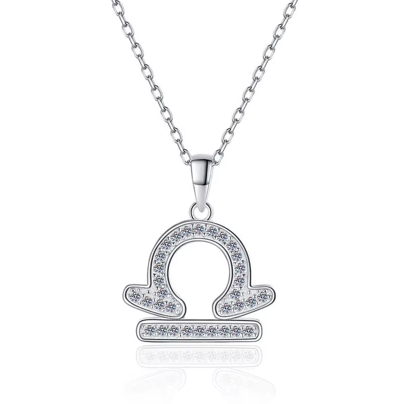 Zodiac Moissanite Necklace