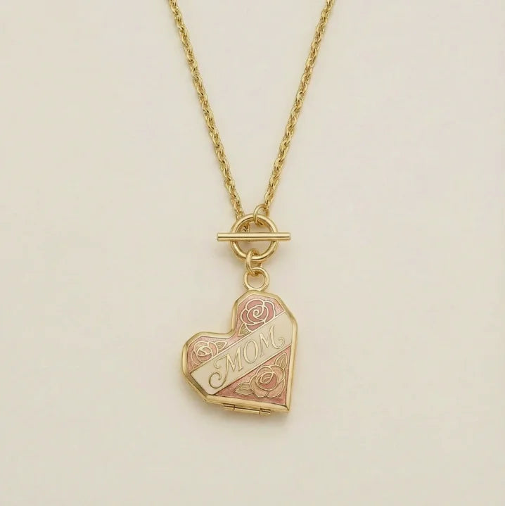 Circle Word Pendant Necklace