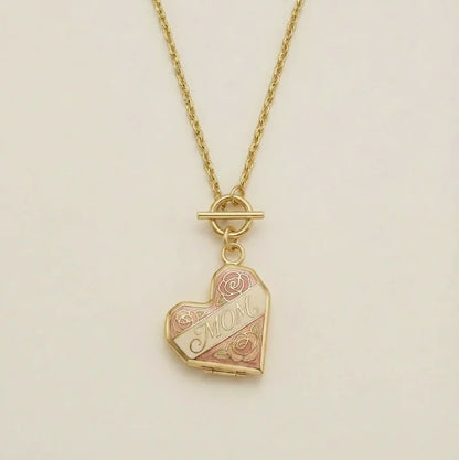 Circle Word Pendant Necklace