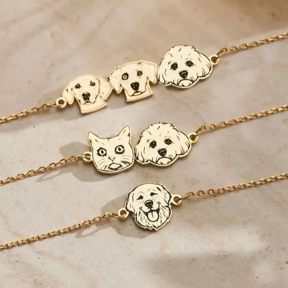 Personalised Pet Portrait Bracelet